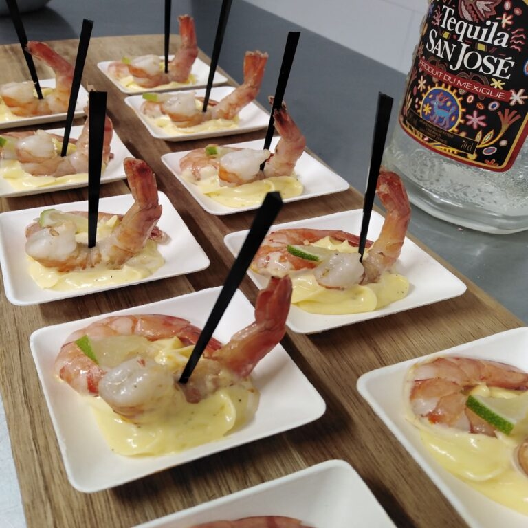 Gambas mayo tequila